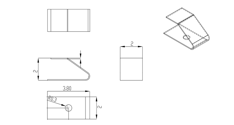 指形簧片SMD鍍金彈片用于電腦手機天線主機板