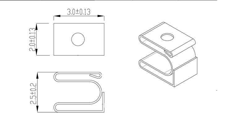 金屬精密簧片接地用于儀器儀表手機(jī)電子智能家電